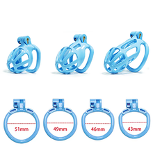 Load image into Gallery viewer, Blue Serpent Chastity Cage - Small