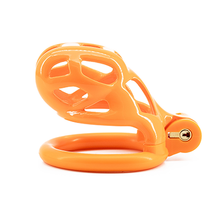 Load image into Gallery viewer, Apricot Cobra Chastity Cage - Small