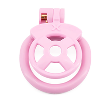 Load image into Gallery viewer, Convergence Flat Chastity Cage - Bubblegum