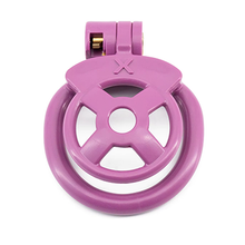 Load image into Gallery viewer, Convergence Flat Chastity Cage - Grape