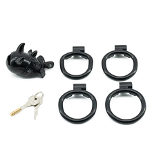 Load image into Gallery viewer, Hellion Chastity Cage - Black