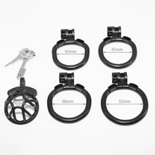Load image into Gallery viewer, Linked Lover Chastity Cage - Aqua