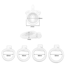 Load image into Gallery viewer, MeshLite Inverted Chastity Cage - Bubblegum