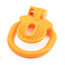 Load image into Gallery viewer, MeshLite Micro Chastity Cage - Apricot