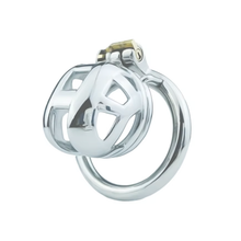 Load image into Gallery viewer, Steel Cobra Chastity Cage - Nub