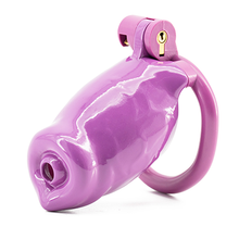 Load image into Gallery viewer, Grape Pup Chastity Cage - Small