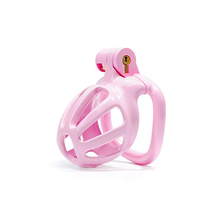Load image into Gallery viewer, Pink Serpent Chastity Cage - Nub