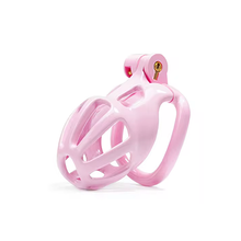 Load image into Gallery viewer, Pink Serpent Chastity Cage - Small