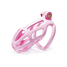 Load image into Gallery viewer, Pink Serpent Chastity Cage - Standard