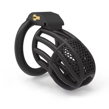 Load image into Gallery viewer, Black Mesh Chastity Cage