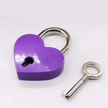 Load image into Gallery viewer, Chastity Cage Heart Lock