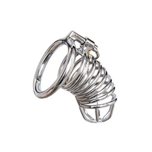 Load image into Gallery viewer, Coiled Steel Chastity Cage