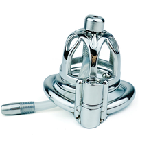 Load image into Gallery viewer, Locked Down Sounding Chastity Cage