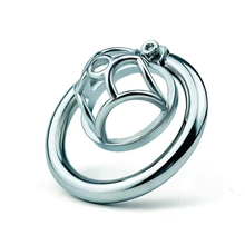 Load image into Gallery viewer, Metal Bound Sounding Chastity Cage