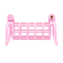 Load image into Gallery viewer, Double Denial Chastity Cage - Pink
