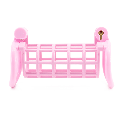 Double Denial Chastity Cage - Pink