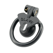 Load image into Gallery viewer, Inverted Black Chastity Cage - Slave
