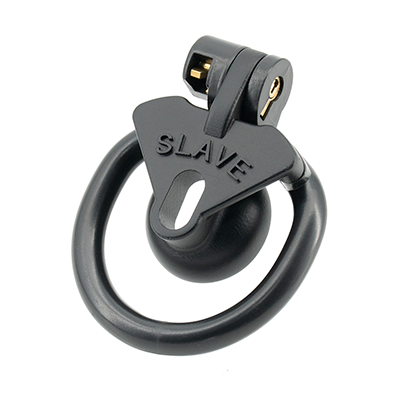 Inverted Black Chastity Cage - Slave