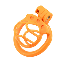 Load image into Gallery viewer, Linked Lover Chastity Cage - Apricot

