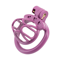 Load image into Gallery viewer, Linked Lover Chastity Cage - Grape
