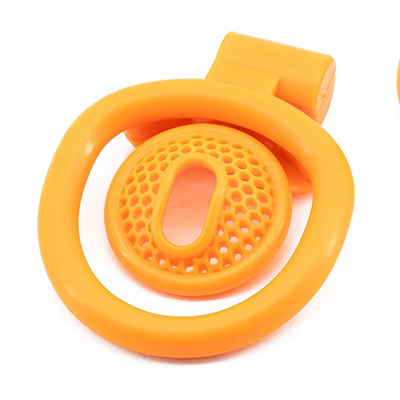 MeshLite Inverted Chastity Cage - Apricot