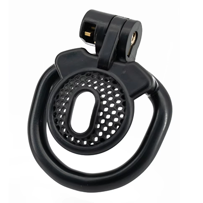 MeshLite Micro Chastity Cage - Onyx
