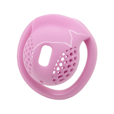 MeshWing Micro Chastity Cage - Bubblegum