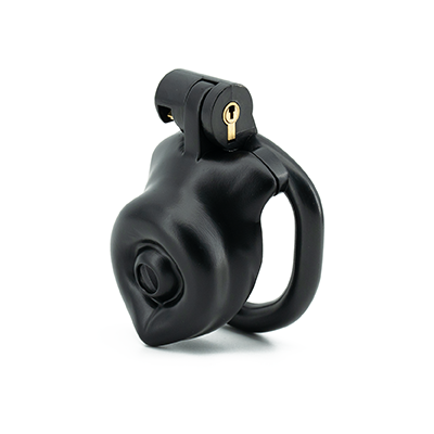 Onyx Pup Chastity Cage - Nub