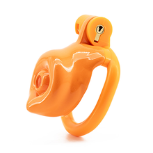 Load image into Gallery viewer, Apricot Pup Chastity Cage - Nub
