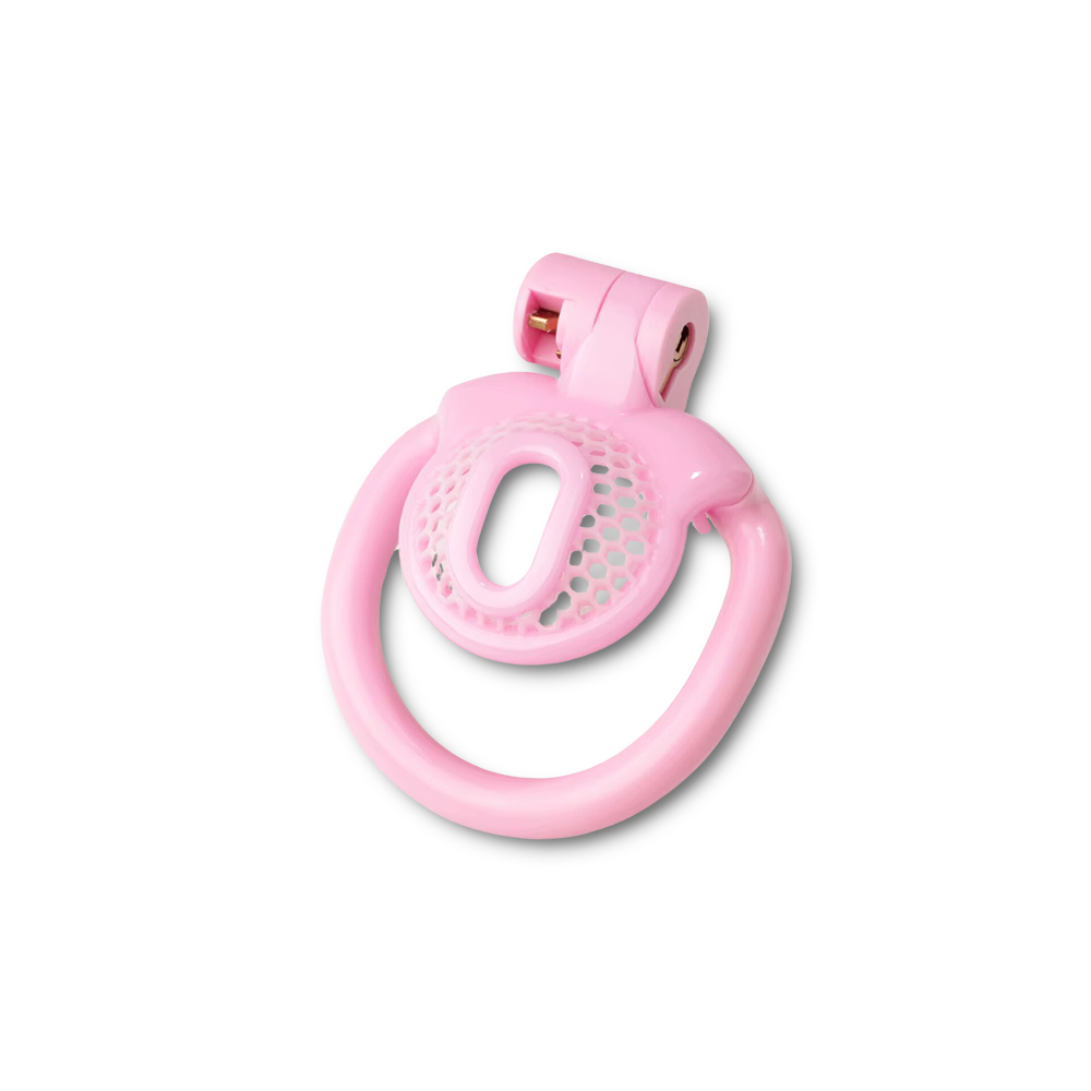 Pink Hivemind Chastity Cage - Nub