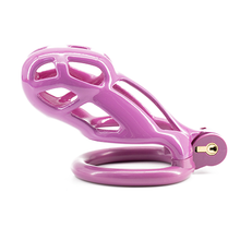 Load image into Gallery viewer, Purple Cobra Chastity Cage - Standard
