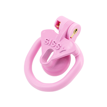 Load image into Gallery viewer, Inverted Pink Chastity Cage - Sissy
